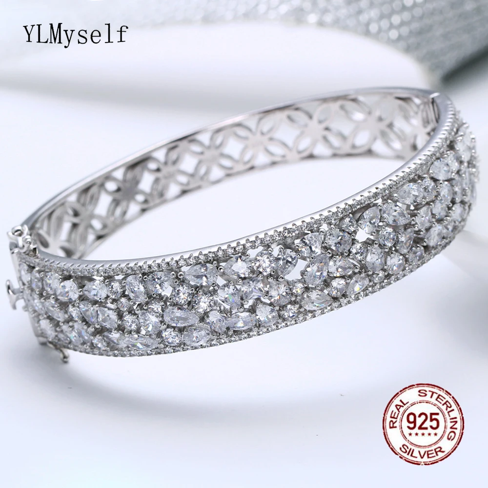 6.2 cm diameter Real 925 Bangle Bridal Wedding Jewelry Jewellery Luxury Solid Sterling Silver Bracelet & bangle
6.2 cm diameter Real 925 Bangle Bridal Wedding Jewelry Jewellery Luxury Solid Sterling Silver Bracelet & bangle