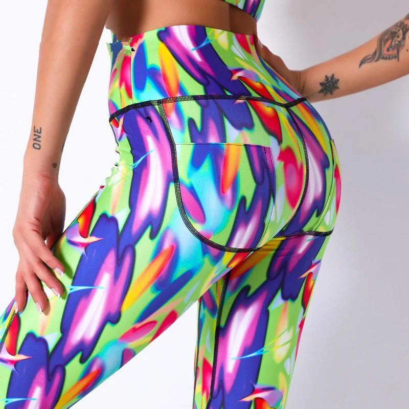 Colorful Fitness Printed Gym Leggings Women Sport Push Up Workout Yoga Pants Plus Size High Waist Trousers Tights
Colorful Fitness Printed Gym Leggings Women Sport Push Up Workout Yoga Pants Plus Size High Waist Trousers Tights