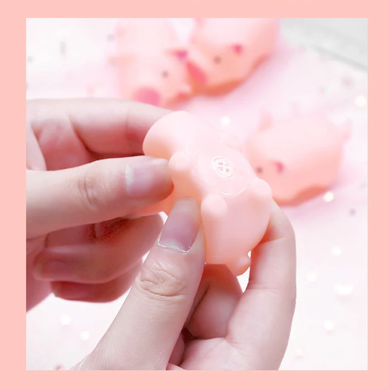 10 pcs Cute Pig Bath toy Float Squeeze Sound Dabbling Toys Baby Cartoon Water Swimming Play Bath Soft Rubber Pig Squeeze Toy
10 pcs Cute Pig Bath toy Float Squeeze Sound Dabbling Toys Baby Cartoon Water Swimming Play Bath Soft Rubber Pig Squeeze Toy