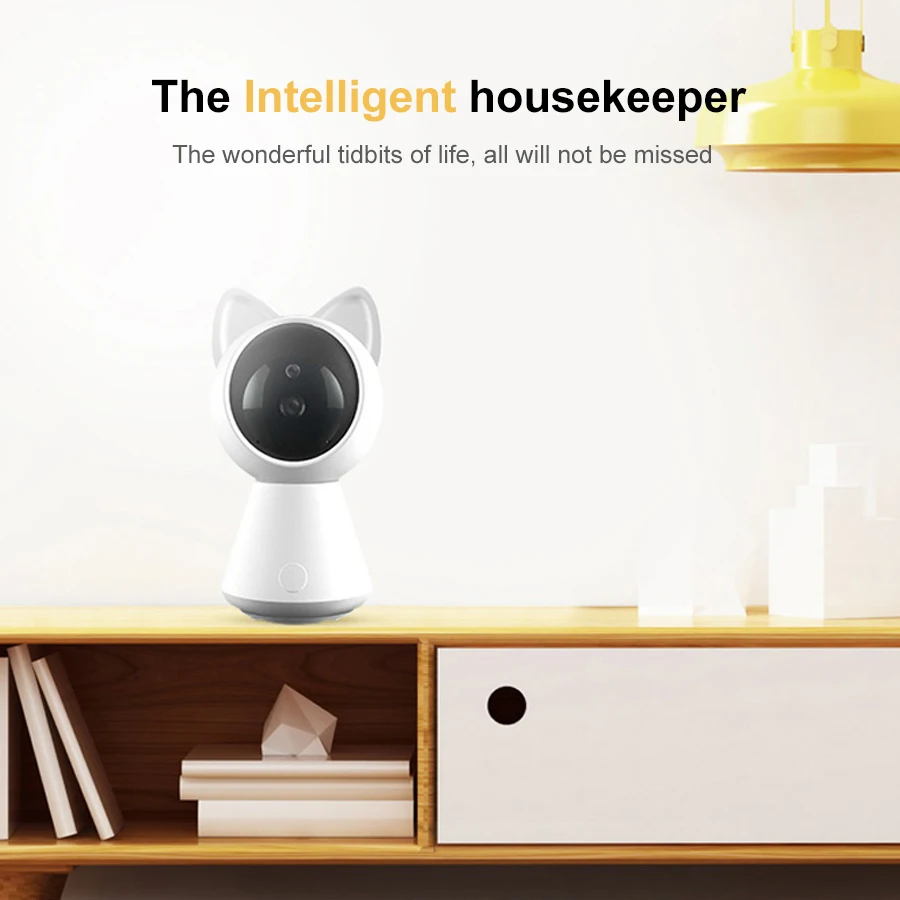 HD 1080P PTZ Wifi IP Camera Indoor Videcam Surveillance Cameras With Wifi Smart Home AI Human Detect Wireless H.265 CCTV Camera
HD 1080P PTZ Wifi IP Camera Indoor Videcam Surveillance Cameras With Wifi Smart Home AI Human Detect Wireless H.265 CCTV Camera