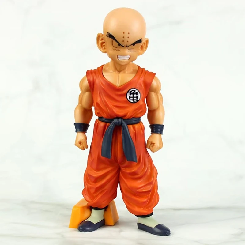 18cm Dragon Ball Z Anime Action Figures Super Krillin DBZ Desktop Decoration Collection PVC Model Toys For Kids Birthday Gifts
18cm Dragon Ball Z Anime Action Figures Super Krillin DBZ Desktop Decoration Collection PVC Model Toys For Kids Birthday Gifts