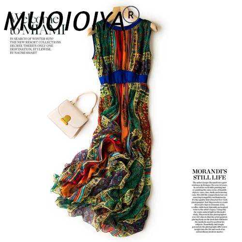 Vintage Summer Dress Women Real Silk Dresses 2022 Elegant Boho Print Sleeveless Long Dresses Maxi Floral Vestidos LW4995
Vintage Summer Dress Women Real Silk Dresses 2022 Elegant Boho Print Sleeveless Long Dresses Maxi Floral Vestidos LW4995