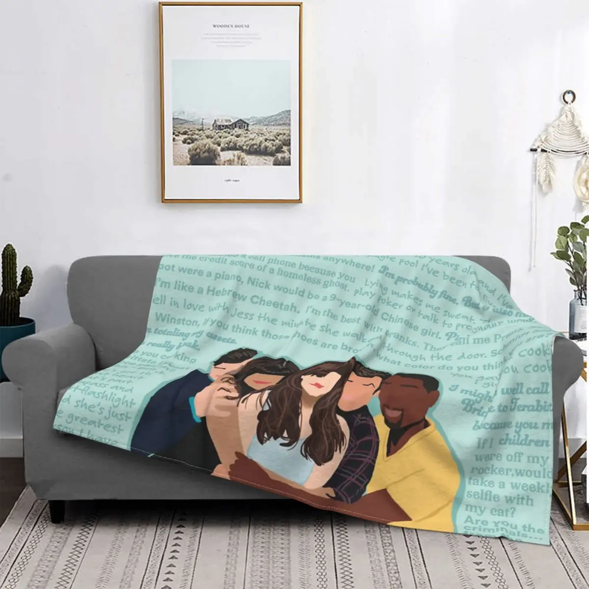 New Girl Cast And Quotes Blanket Bedspread Bed Plaid Plaid Towel Beach Plaid Blanket Blankets For Baby
New Girl Cast And Quotes Blanket Bedspread Bed Plaid Plaid Towel Beach Plaid Blanket Blankets For Baby