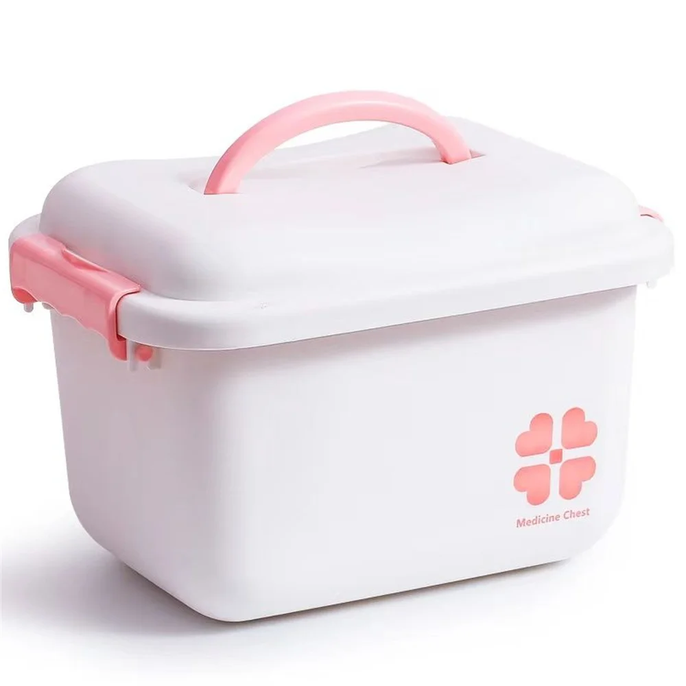 First-aid Kit with Handle First Aid Kit for Home Medicine Organizer Lockable Emergency Kit Women Medicine Chest Storage Boxes
First-aid Kit with Handle First Aid Kit for Home Medicine Organizer Lockable Emergency Kit Women Medicine Chest Storage Boxes