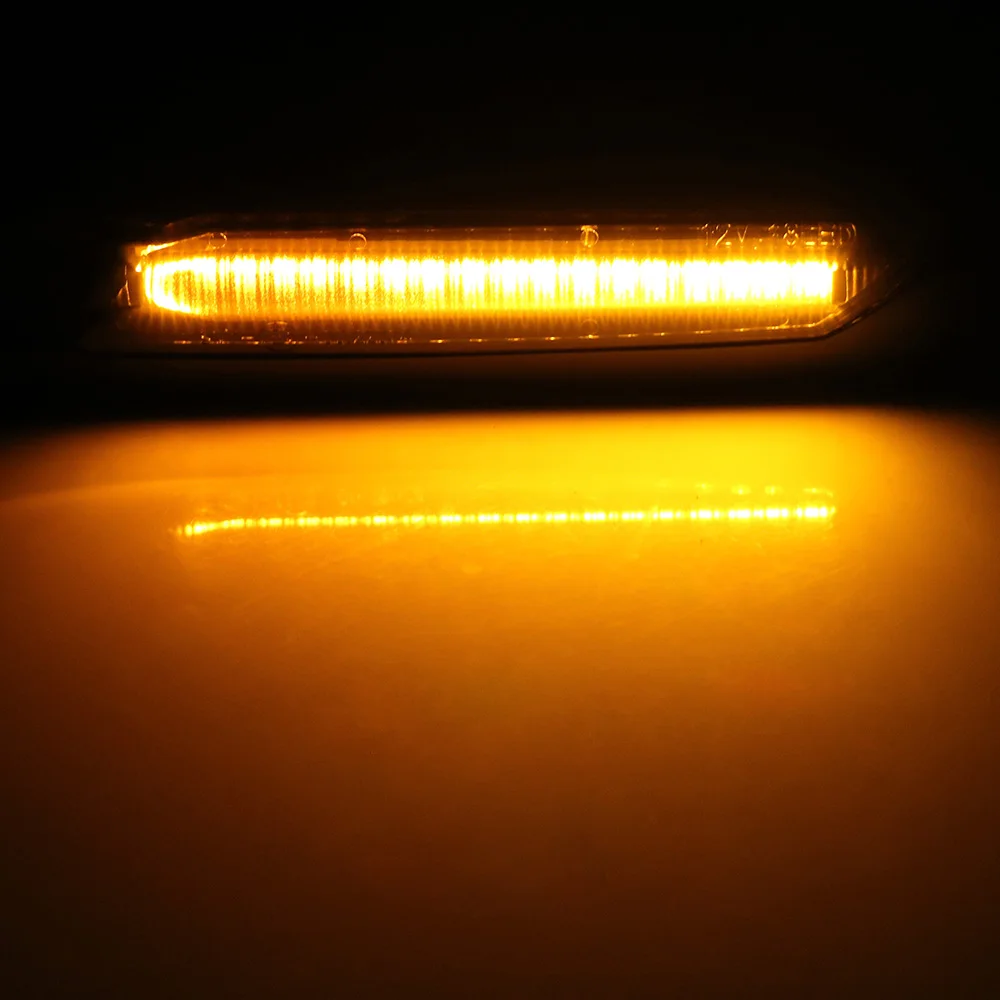A Pair LED Car Dynamic Side Marker Signal Lamp For BMW E60 E61 E81 E82 E88 E90 E91 E92 E93 Blinker Light Turn Signal Light
A Pair LED Car Dynamic Side Marker Signal Lamp For BMW E60 E61 E81 E82 E88 E90 E91 E92 E93 Blinker Light Turn Signal Light