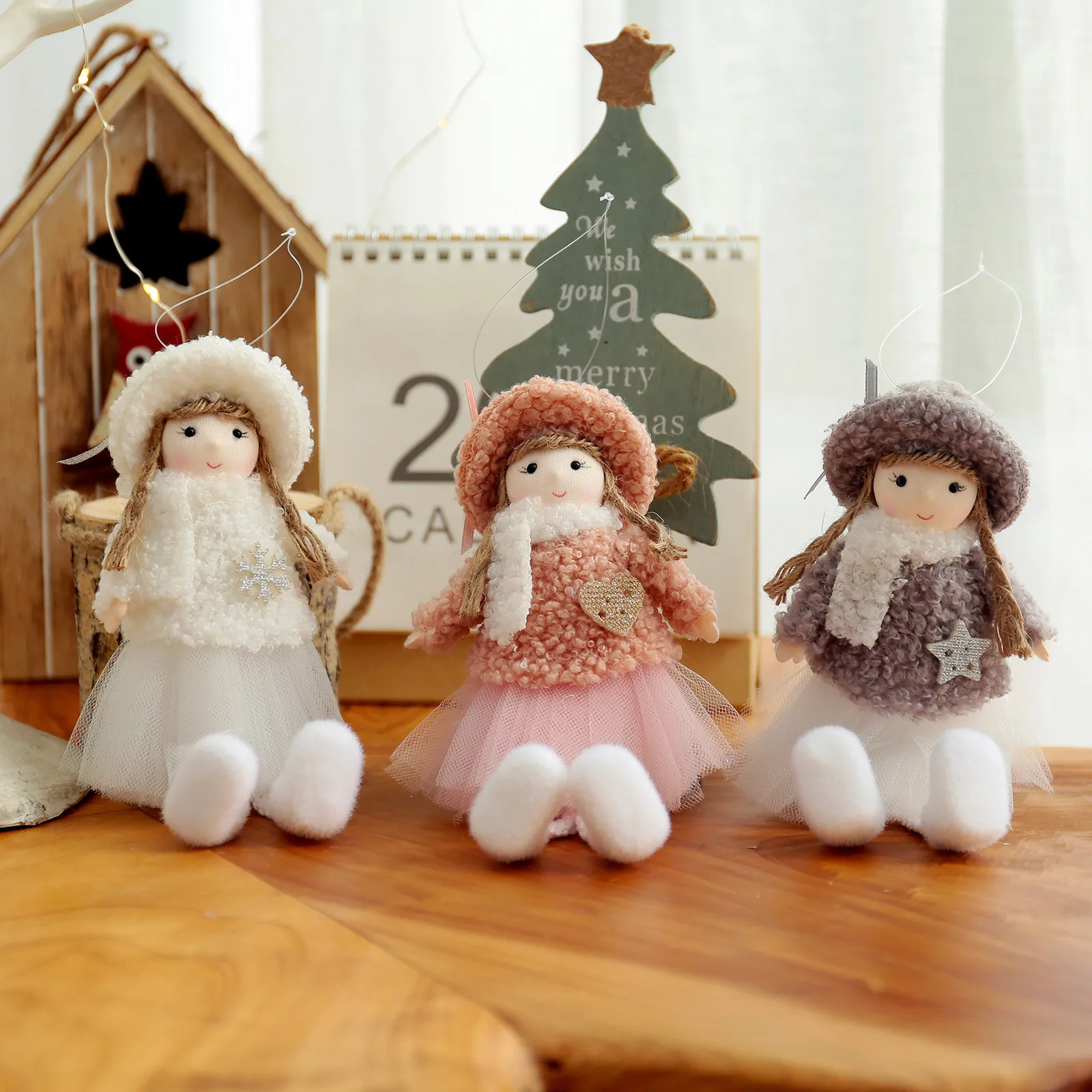 Merry Christmas Angel New Year Ornaments Christmas Plush Doll Pendant Christmas Tree Hanging Decorations 2022 New Year Decor D7
Merry Christmas Angel New Year Ornaments Christmas Plush Doll Pendant Christmas Tree Hanging Decorations 2022 New Year Decor D7