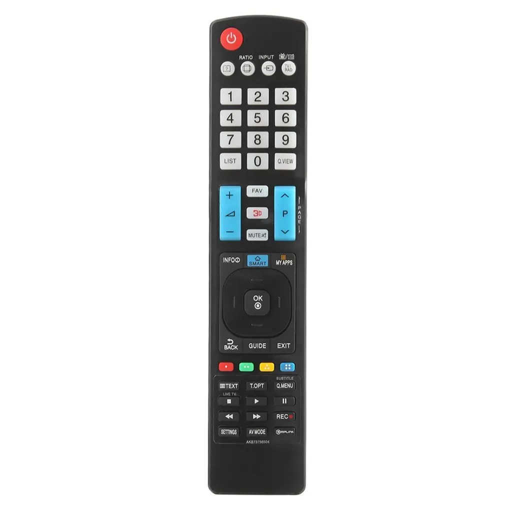 Fully Functional Free Switching Channels AKB73756504 TV Universal Smart Remote Control Controller for LG 433 Mhz IR ONLENY 
Fully Functional Free Switching Channels AKB73756504 TV Universal Smart Remote Control Controller for LG 433 Mhz IR ONLENY