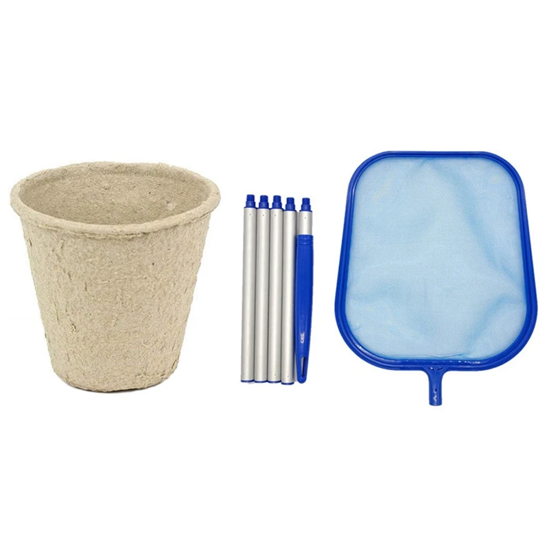 100 Pcs Nursery Pots With Pool Landing Net Pool Cleaning With Telescopic Pole Leaf Skimmer Net Leaf Net Scoop Leaves
100 Pcs Nursery Pots With Pool Landing Net Pool Cleaning With Telescopic Pole Leaf Skimmer Net Leaf Net Scoop Leaves