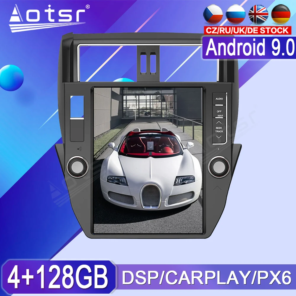 For Toyota Land Cruiser Prado 150 2010 - 2013 PX6 Android Tesla Style Navi Car Multimedia Recorder Radio Player Stereo Head Unit
For Toyota Land Cruiser Prado 150 2010 - 2013 PX6 Android Tesla Style Navi Car Multimedia Recorder Radio Player Stereo Head Unit
