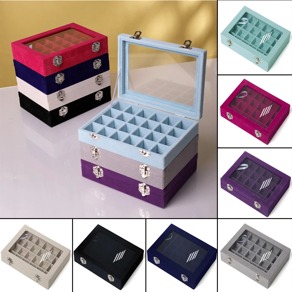 Velvet Jewelry Organizer Display Travel Jewelry Case Boxes Travel Portable Jewelry Box Storage Organizer Earring Holder Gifts
Velvet Jewelry Organizer Display Travel Jewelry Case Boxes Travel Portable Jewelry Box Storage Organizer Earring Holder Gifts