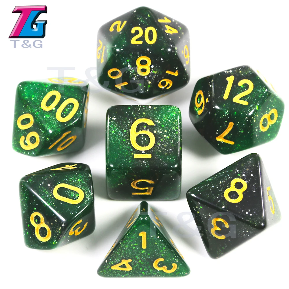 7 Die Double-Colors Dice D4 D6 D8 D10 D% D12 D20 Great for DnD Golden Digital Games Role
7 Die Double-Colors Dice D4 D6 D8 D10 D% D12 D20 Great for DnD Golden Digital Games Role