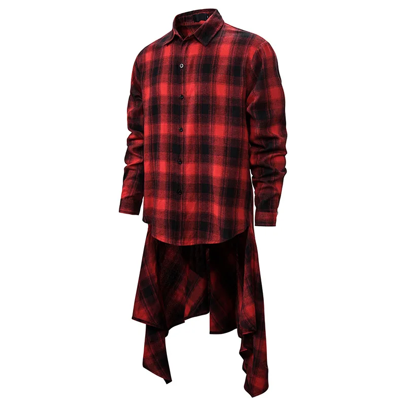 Fashion Plaid Shirt Men Autumn New Casual Hip Hop Streetwear Mens Dress Shirts High Street Long Sleeve Shirt Male Chemise Homme
Fashion Plaid Shirt Men Autumn New Casual Hip Hop Streetwear Mens Dress Shirts High Street Long Sleeve Shirt Male Chemise Homme