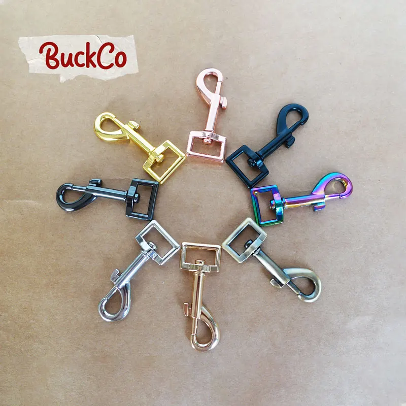 10pcs/lot 20mm of color metal hook buckle, used for key chain, dog collar, webbing bag accessories, sturdy and durable 8 colours
10pcs/lot 20mm of color metal hook buckle, used for key chain, dog collar, webbing bag accessories, sturdy and durable 8 colours