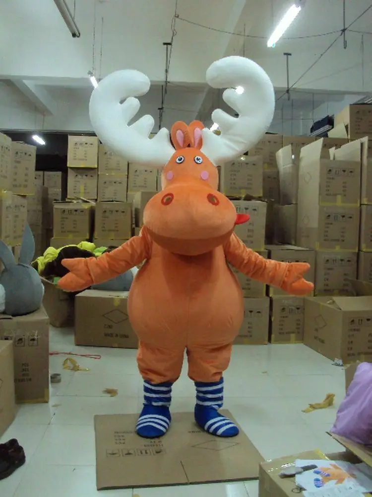 Cow Reindeer Mascot Costume Suits Cosplay Party Game Dress Outfits Clothing Promotion Carnival Halloween Xmas Easter Adults
Cow Reindeer Mascot Costume Suits Cosplay Party Game Dress Outfits Clothing Promotion Carnival Halloween Xmas Easter Adults