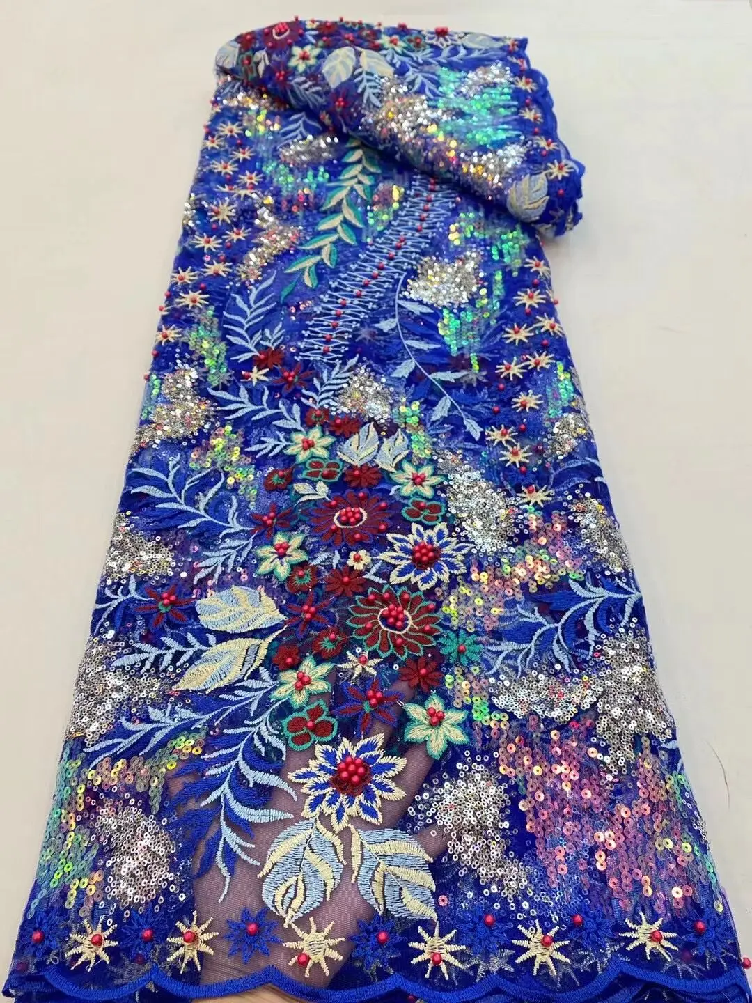 2021 African Lace Fabric High Quality Lace Embroidered Lace Fabric 5Yards Tulle Lace Fabric French Lace Fabric For Nigerian Lace
2021 African Lace Fabric High Quality Lace Embroidered Lace Fabric 5Yards Tulle Lace Fabric French Lace Fabric For Nigerian Lace