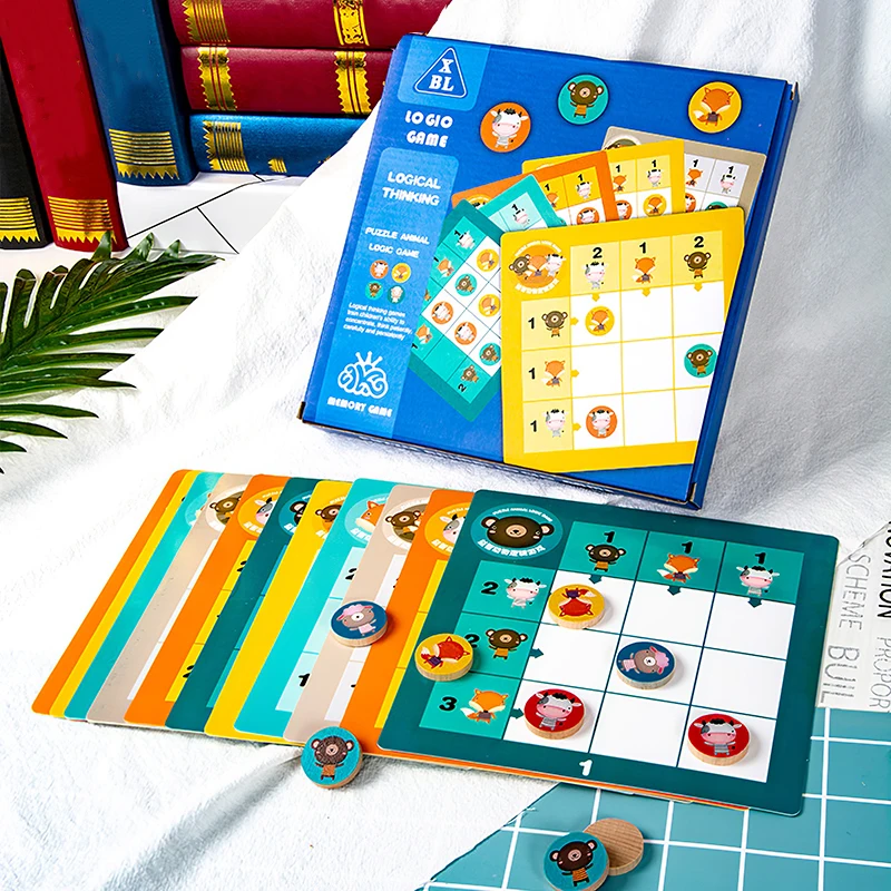 Montessori Memory Match Chess Game 3D Puzzles Wooden Early Educational Family Party Casual Interaction Game Toy For Children Kid
Montessori Memory Match Chess Game 3D Puzzles Wooden Early Educational Family Party Casual Interaction Game Toy For Children Kid