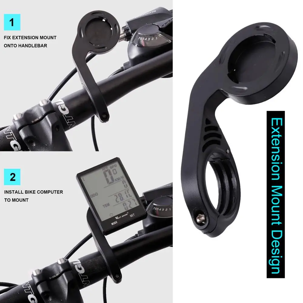 WEST BIKING 2.8" Large Screen Bicycle Computer Wireless Wired Bike Computer Waterproof Speedometer Odometer Cycling Stopwatch
WEST BIKING 2.8" Large Screen Bicycle Computer Wireless Wired Bike Computer Waterproof Speedometer Odometer Cycling Stopwatch