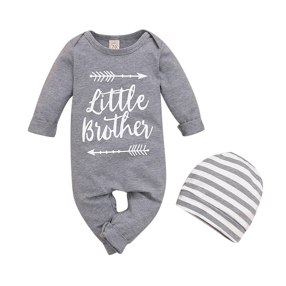 Baby Boys Little Brother Outfits 2021 Fashion Newborn Toddler Infant Romper Long Sleeve Jumpsuit Playsuit Outfits Clothes D30
Baby Boys Little Brother Outfits 2021 Fashion Newborn Toddler Infant Romper Long Sleeve Jumpsuit Playsuit Outfits Clothes D30