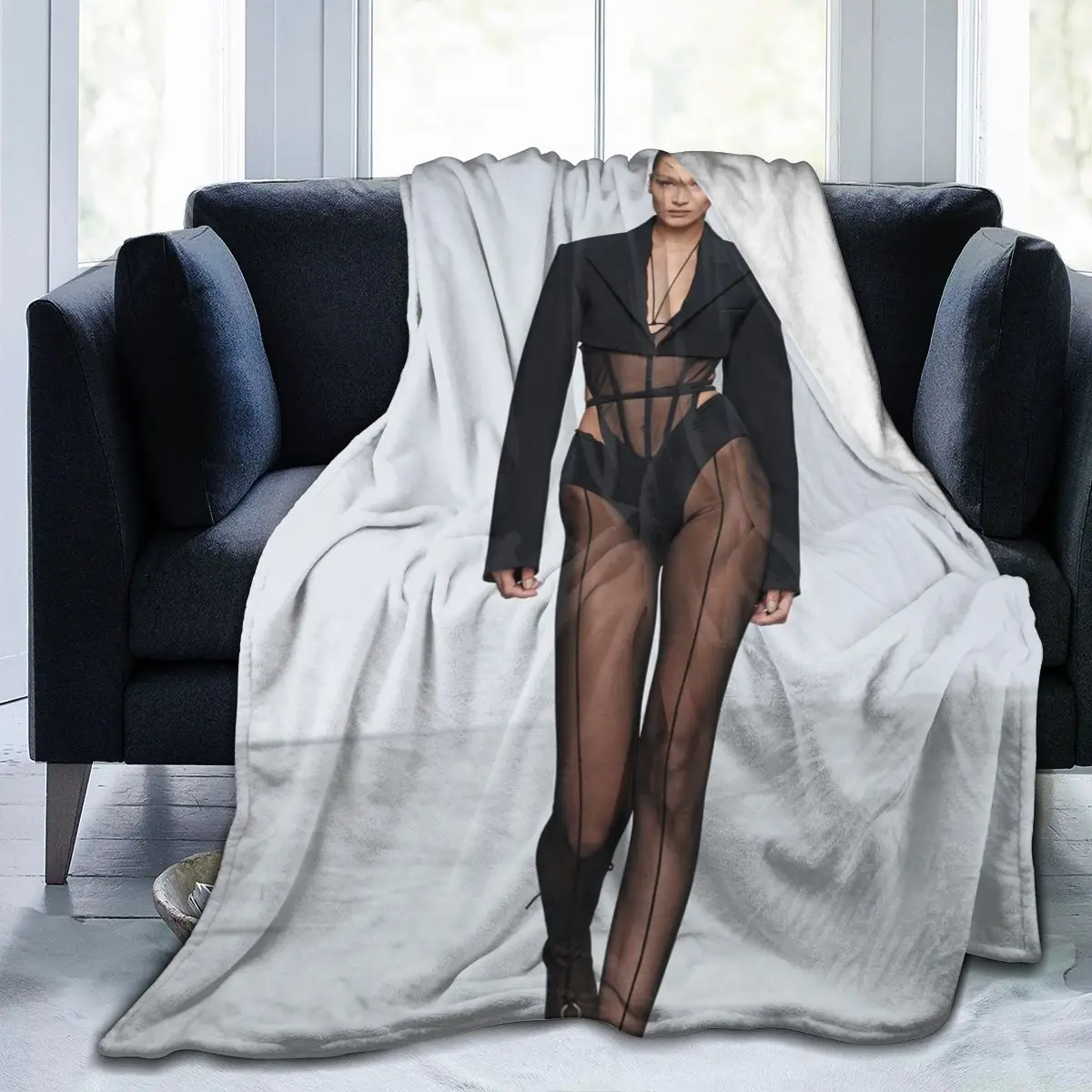 Bella Hadid bedroom decoration warm blanket 3D printing blanket air conditioner throw sheet home textile children's gift
Bella Hadid bedroom decoration warm blanket 3D printing blanket air conditioner throw sheet home textile children's gift