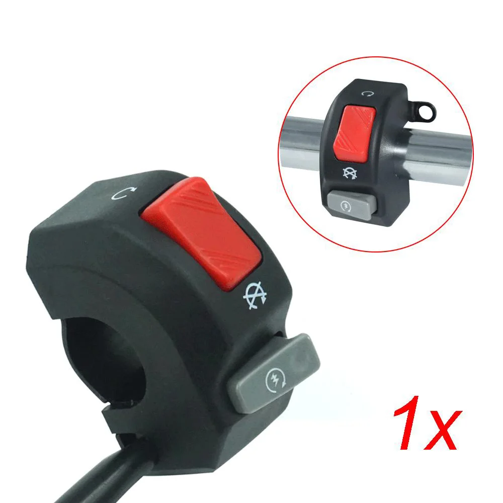 7/8" Motorcycle Handlebar Fog Headlight Horn Start Kill Switch ON OFF Button 12V Motorbike Replacement Accessories
7/8" Motorcycle Handlebar Fog Headlight Horn Start Kill Switch ON OFF Button 12V Motorbike Replacement Accessories