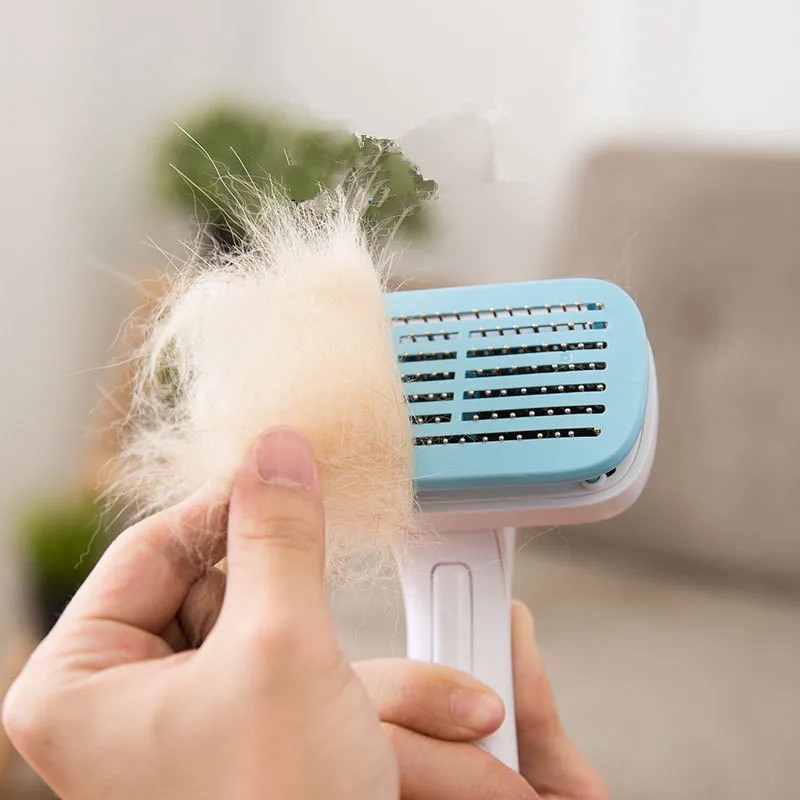 Pet Comb for Dogs Grooming Toll Automatic Hair Brush Remover Pet cat Hair shedding Comb Dog Beauty cleaning Comb Pet Products
Pet Comb for Dogs Grooming Toll Automatic Hair Brush Remover Pet cat Hair shedding Comb Dog Beauty cleaning Comb Pet Products