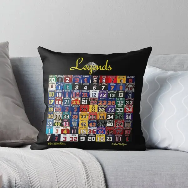Basketball Legends Soft Decorative Throw Pillow Cover for Home 45cmX45cm(18inchX18inch) Pillows NOT Included 
Basketball Legends Soft Decorative Throw Pillow Cover for Home 45cmX45cm(18inchX18inch) Pillows NOT Included