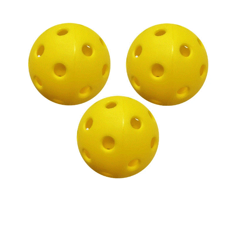 10 Pcs Yellow Pickleball Balls 40 Holes Tennis Balls Golf Balls For Outdoor Indoor Practice Light Durable Resistance -40 
10 Pcs Yellow Pickleball Balls 40 Holes Tennis Balls Golf Balls For Outdoor Indoor Practice Light Durable Resistance -40