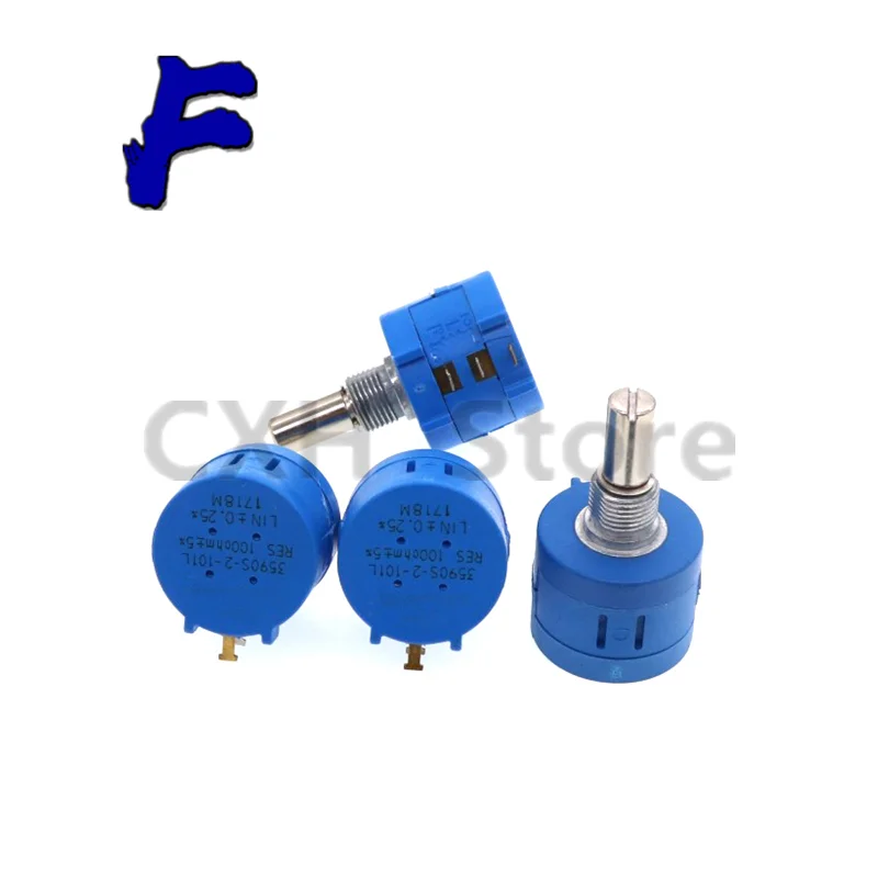 Многооборотный потенциометр 3590S 
Многооборотный потенциометр 3590S