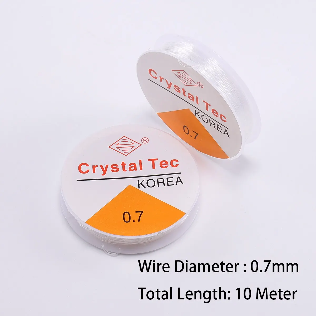 1 Roll 0.5-1.0mm Transparent Dia Crystal Stretchy Elastic Rope String Line Cord Beading Beads For DIY | Украшения и аксессуары