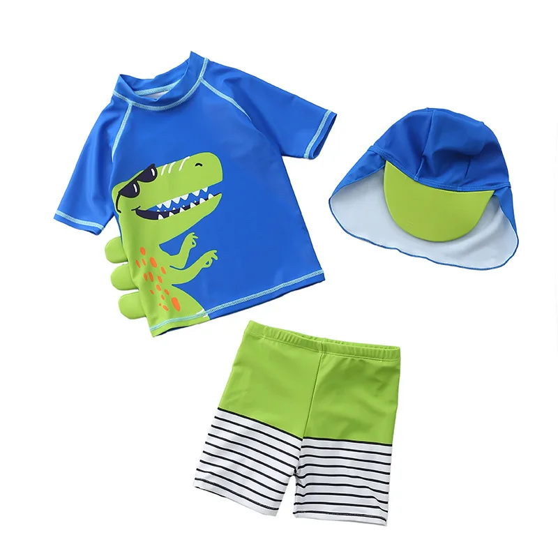 2021 children's bathing suit cartoon 3PCS boys swimming sets cap trunks sports beach kids swimwear outdoor toddler pool clothes
2021 children's bathing suit cartoon 3PCS boys swimming sets cap trunks sports beach kids swimwear outdoor toddler pool clothes