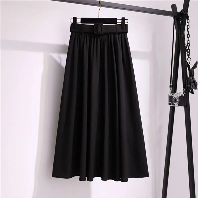 Ladies casual dress high waist loose half-length skirt new fashion comfortable 
Ladies casual dress high waist loose half-length skirt new fashion comfortable