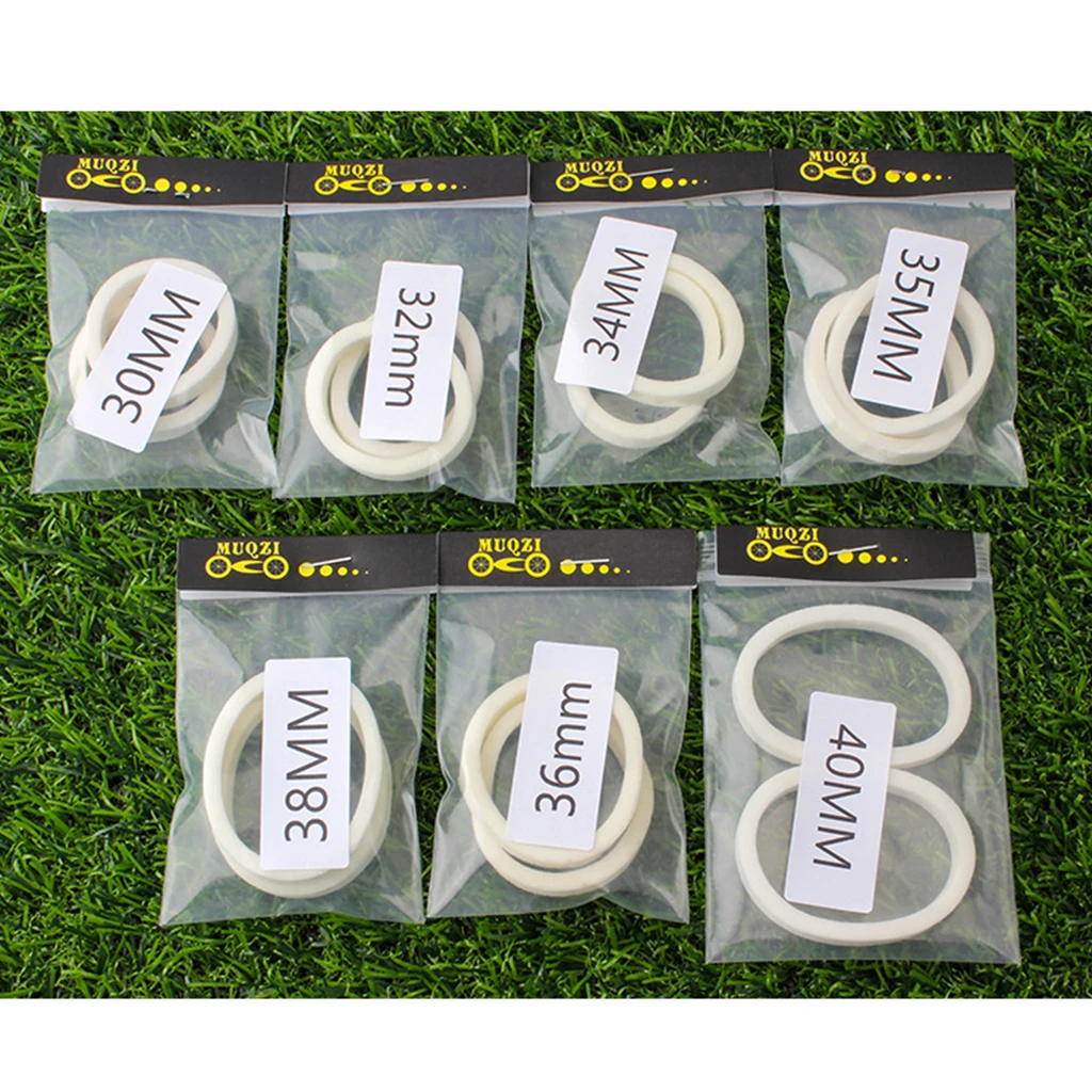 Bicycle Sponge Ring Oil Dust Sealed Foam Ring Kit Seal Oil Washer Dust Seal Foam Ring Bicycle Accessory White 1pair
Bicycle Sponge Ring Oil Dust Sealed Foam Ring Kit Seal Oil Washer Dust Seal Foam Ring Bicycle Accessory White 1pair