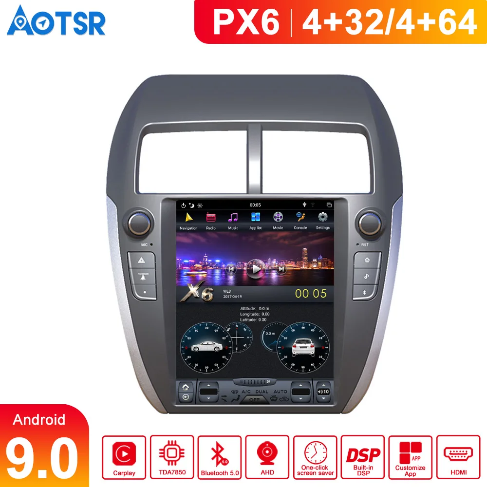 Автомобильный GPS-навигатор, Android 9,0, 4 Гб ОЗУ, в стиле Тесла, PX6, для MITSUBISHI ASX, RVR, Outlander, головное устройство, мультимедийное радио, магнитофон
Автомобильный GPS-навигатор, Android 9,0, 4 Гб ОЗУ, в стиле Тесла, PX6, для MITSUBISHI ASX, RVR, Outlander, головное устройство, мультимедийное радио, магнитофон