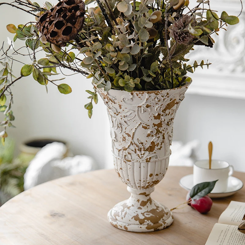 Creative Table Vase Retro Unique Household Flower Arrangement Shabby Pot Living Room Adornos Salon Home Decoration ED50HP
Creative Table Vase Retro Unique Household Flower Arrangement Shabby Pot Living Room Adornos Salon Home Decoration ED50HP