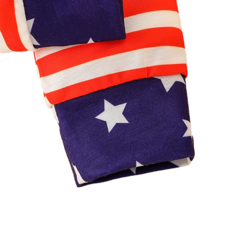 Summer Baby Independence Day Set 3Pcs Newborn Letter Print Short Sleeve Romper Stripe Trousers Hat Outfits Sets
Summer Baby Independence Day Set 3Pcs Newborn Letter Print Short Sleeve Romper Stripe Trousers Hat Outfits Sets