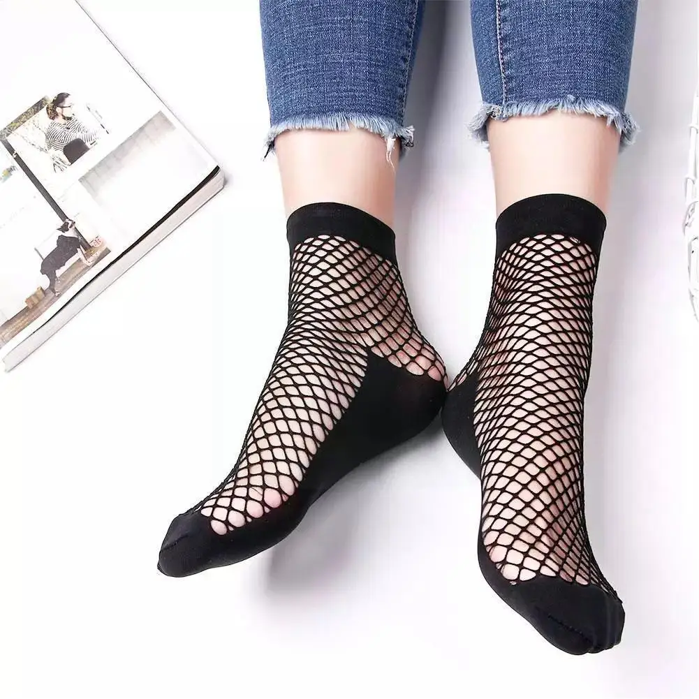 1 Pair Of Socks Fishnet Socks Summer Breathable Socks Socks Women Short New Arrival High Color Sock Sexy Girls B9f8 
1 Pair Of Socks Fishnet Socks Summer Breathable Socks Socks Women Short New Arrival High Color Sock Sexy Girls B9f8