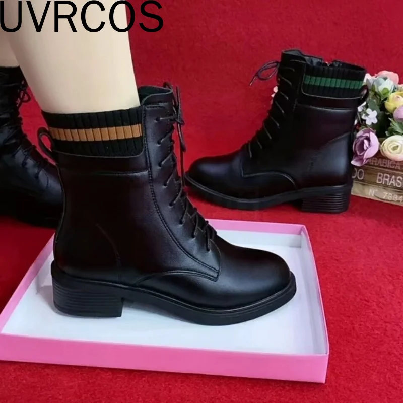 2022 Autumn and Winter New Women's Boots Round Toe Zipper Ladies Thick-heeled Nude Boots PU Thick-soled Comfortable Casual Boots
2022 Autumn and Winter New Women's Boots Round Toe Zipper Ladies Thick-heeled Nude Boots PU Thick-soled Comfortable Casual Boots