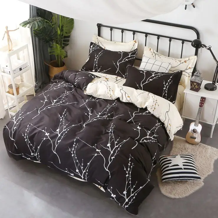 Classic bedding set 5 size grey blue grid summer bed linen 4pcs/set duvet cover set Pastoral bed sheet AB side duvet cover 2020
Classic bedding set 5 size grey blue grid summer bed linen 4pcs/set duvet cover set Pastoral bed sheet AB side duvet cover 2020
