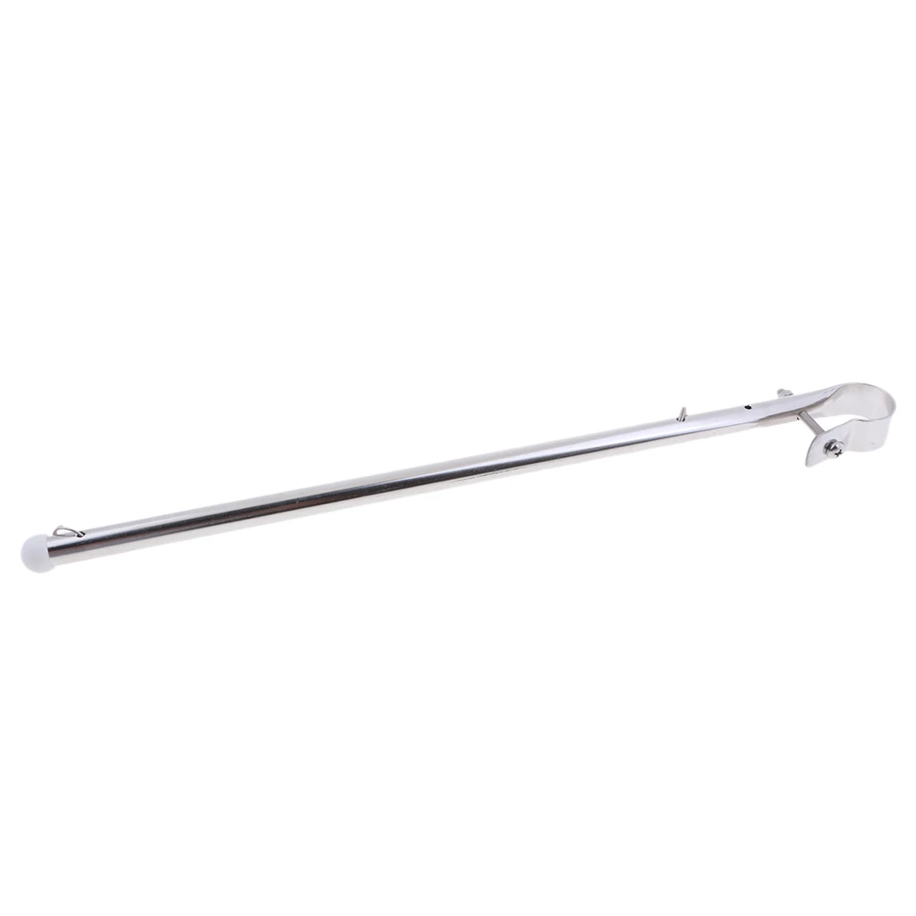 39cm 15.35" Stainless Steel Marine-Grade Rail Mount Deck Flag Staff Pole for Boat Yacht
39cm 15.35" Stainless Steel Marine-Grade Rail Mount Deck Flag Staff Pole for Boat Yacht