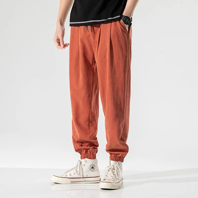 Huncher Mens Sweatpants Men 2021 Solid Straight Pants Baggy Plus Size Sports Japanese Streetwear Trousers Harem Pants For Men
Huncher Mens Sweatpants Men 2021 Solid Straight Pants Baggy Plus Size Sports Japanese Streetwear Trousers Harem Pants For Men