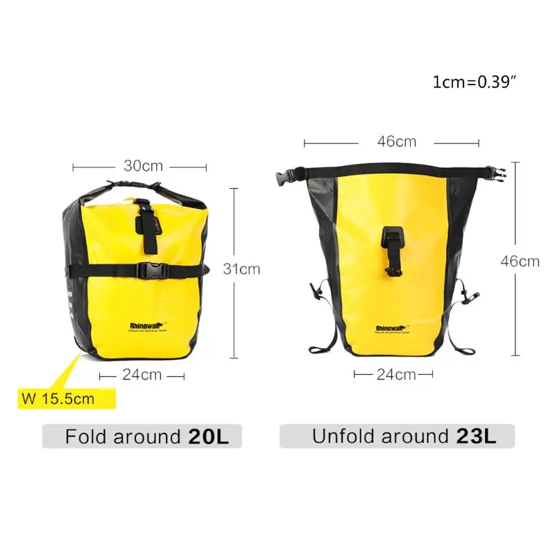 Rhinowalk Bike Pack Waterproof Bike Bag (for Bike Shelf Saddle Bag Shoulder Bag Drop Shipping
Rhinowalk Bike Pack Waterproof Bike Bag (for Bike Shelf Saddle Bag Shoulder Bag Drop Shipping