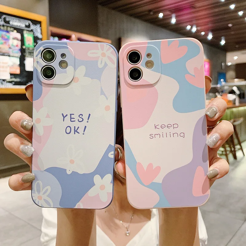 Flower Letter Silicone Case For iPhone 13 11 12 Pro Max Min XR XS Max SE 2020 Soft TPU Phone Case For iphone 6 6s 7 8 Plus
Flower Letter Silicone Case For iPhone 13 11 12 Pro Max Min XR XS Max SE 2020 Soft TPU Phone Case For iphone 6 6s 7 8 Plus