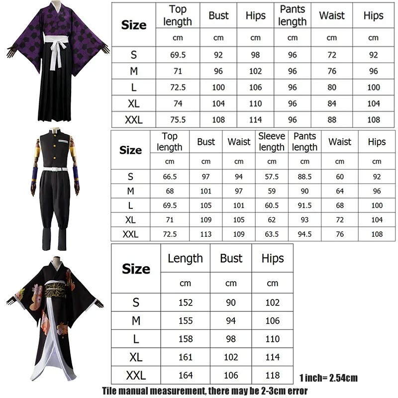 Anime Demon Slayer: Kimetsu no Yaiba Cosplay Kimono Kibutsuji Muzan Costume Kokushibou Uzui Tengen Wigs Adult Japanese Clothes
Anime Demon Slayer: Kimetsu no Yaiba Cosplay Kimono Kibutsuji Muzan Costume Kokushibou Uzui Tengen Wigs Adult Japanese Clothes