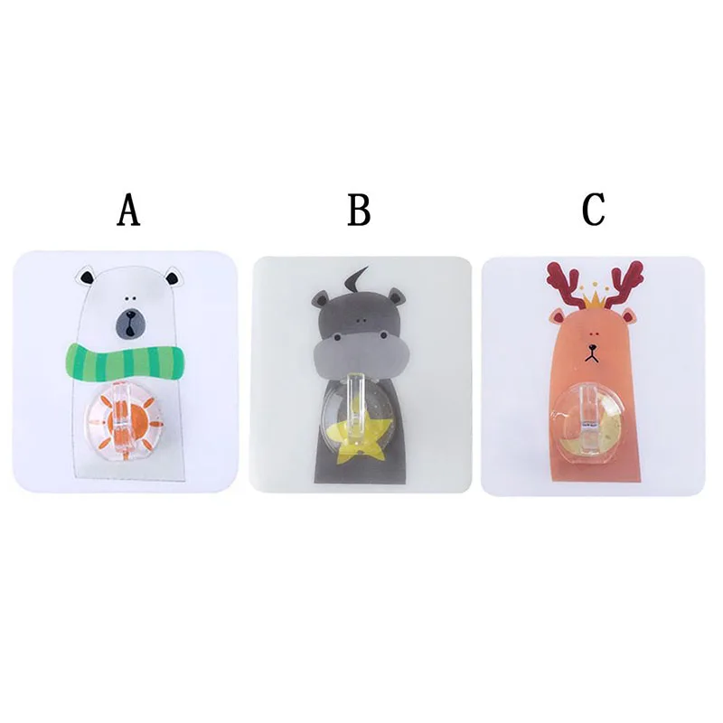 New PVC Material Transparent Animal Sticky Hook Socket Hook Cartoon Portable Durable Storage Rack Strong Hangers HomeSupplies
New PVC Material Transparent Animal Sticky Hook Socket Hook Cartoon Portable Durable Storage Rack Strong Hangers HomeSupplies