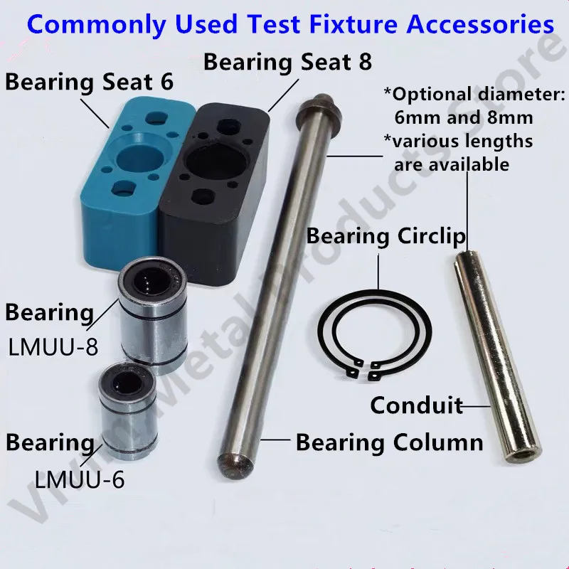 Fixture Fittings Linear Bearing LM6UU LM8UU Bearing Seat Support Rod Counterpoint Rod Clamp Spring Clamp Ring Bearing Column
Fixture Fittings Linear Bearing LM6UU LM8UU Bearing Seat Support Rod Counterpoint Rod Clamp Spring Clamp Ring Bearing Column