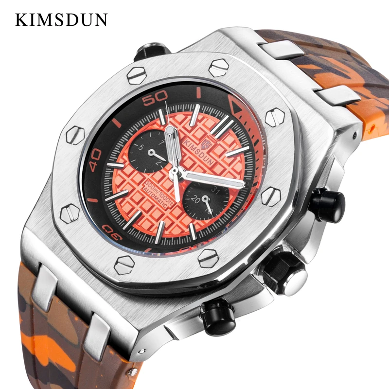 KIMSDUN-Men Quartz Watch Army Green Watch Silicone Waterproof Sports Business AAA Watch Top Luxury Brand AP Trend Watch
KIMSDUN-Men Quartz Watch Army Green Watch Silicone Waterproof Sports Business AAA Watch Top Luxury Brand AP Trend Watch