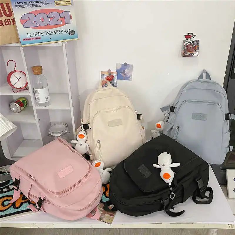 Solid female duffel bag dwaterproof water schoolbags for teenage girl student backpack teen bookbag travel shoulder bag
Solid female duffel bag dwaterproof water schoolbags for teenage girl student backpack teen bookbag travel shoulder bag