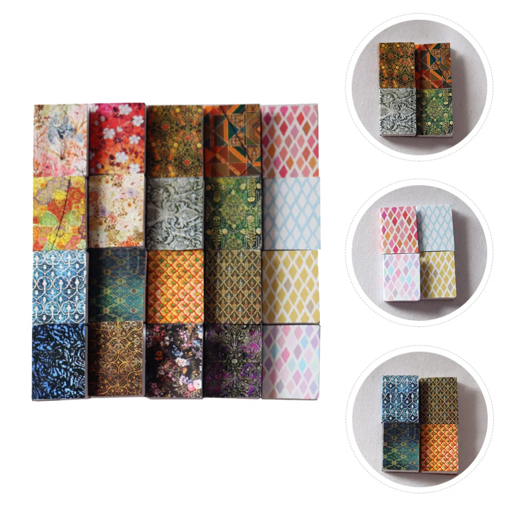 20Pcs Decorative Notepads Models Mini Furniture Ornaments Miniature Scene Decor 
20Pcs Decorative Notepads Models Mini Furniture Ornaments Miniature Scene Decor