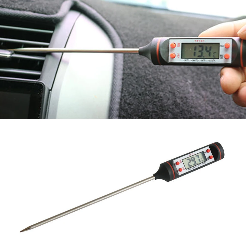 Car Condition Outlet Needle Type LCD Digital Gauge Check Tool Kitchen Thermometer 50 To 300 Degrees Car Auto Replacement Parts
Car Condition Outlet Needle Type LCD Digital Gauge Check Tool Kitchen Thermometer 50 To 300 Degrees Car Auto Replacement Parts