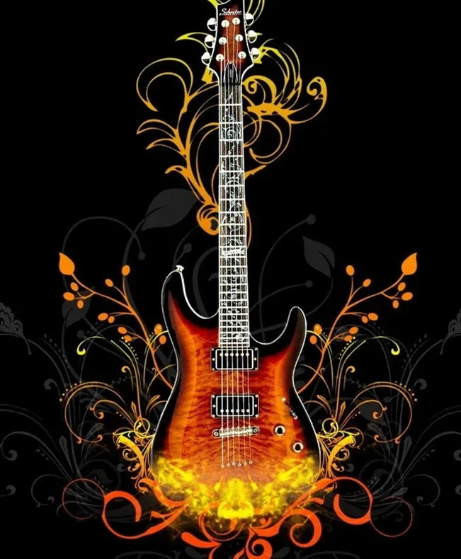 Guitar Music Poster Wall Art Painting Print On Canvas Still Life Gift for Music Room Bedroom Decor No Frame Picture
Guitar Music Poster Wall Art Painting Print On Canvas Still Life Gift for Music Room Bedroom Decor No Frame Picture
